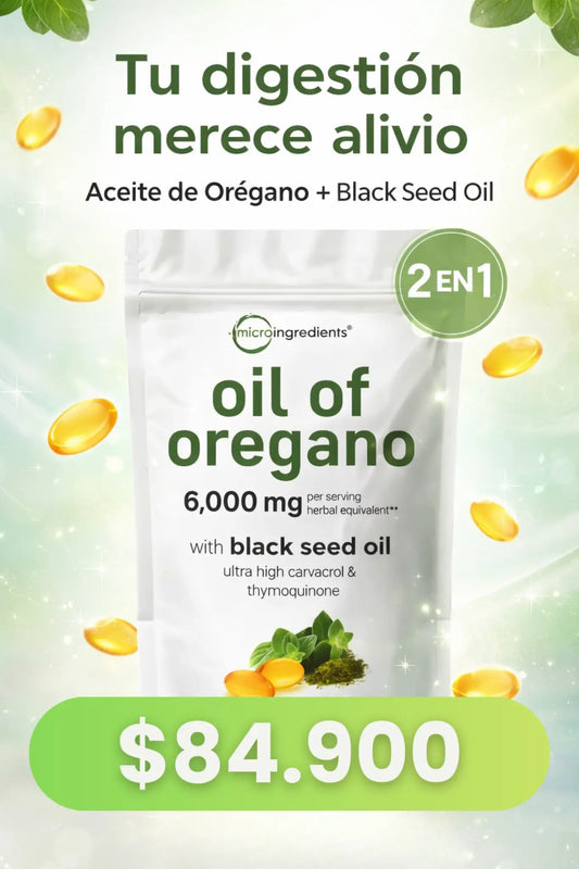 Aceite de orégano - Limpia tu organismo 🍃